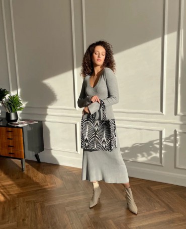 Шелковый тоут Grand (L) MAXIMUM NAVITAS! (Полный вперед!) MAXIMUM.NAVITAS/L